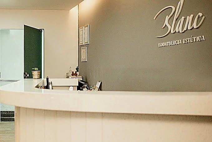 Recepção da Blanc Odontologia Estética