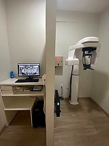 Sala de tomografia da Blanc Odontologia Estética